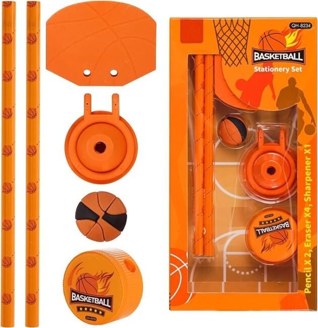 Basketball Game Stationery Set Game For Kids - Nifty Spot