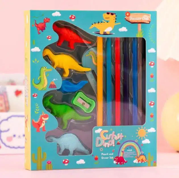 FunBlast Dinosaur Stationery Set