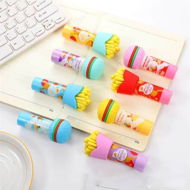 Fast Food shape Eraser & Sharpener - Image 2