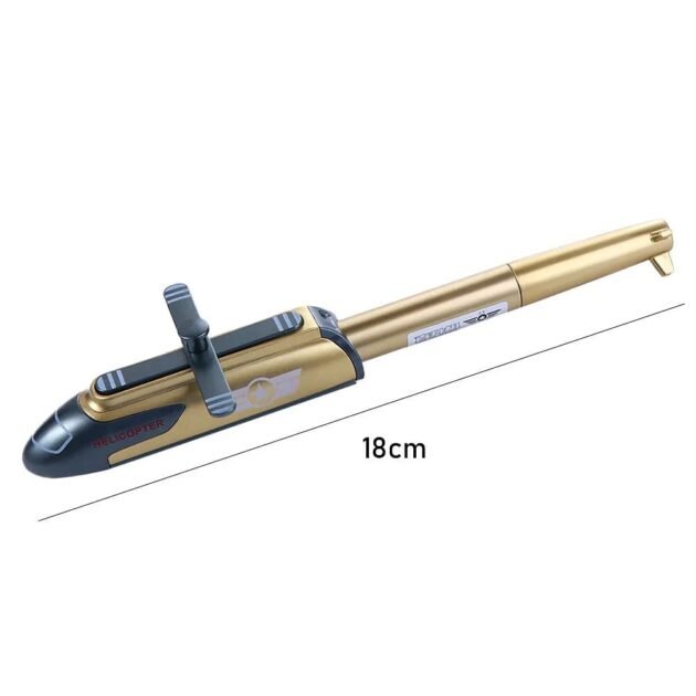 Helicopter Metal Gel Pen - Image 5