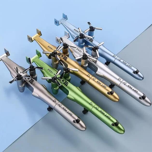 Helicopter Metal Gel Pen - Image 9