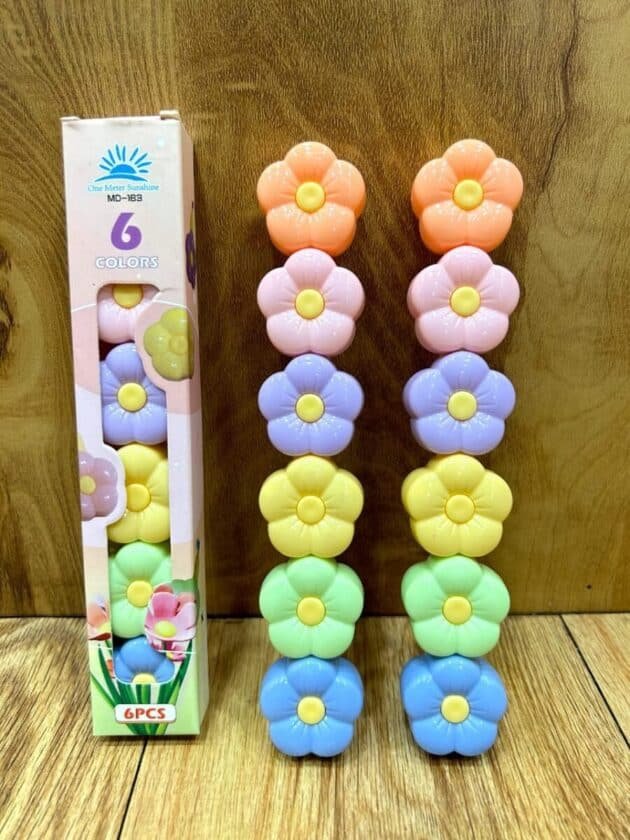 Highlighters - Multicolor 6 pcs in a pack - Image 6