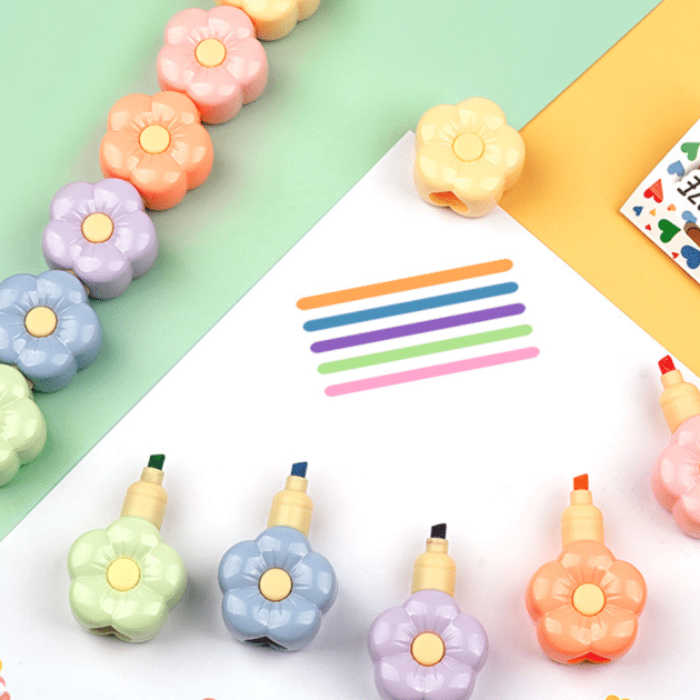 Highlighters - Multicolor 6 pcs in a pack - Image 8