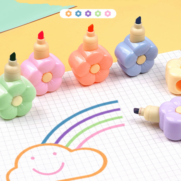 Highlighters - Multicolor 6 pcs in a pack - Image 9