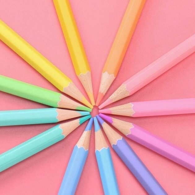 Pastel Color 12 Pcs By Little Tree - Image 6