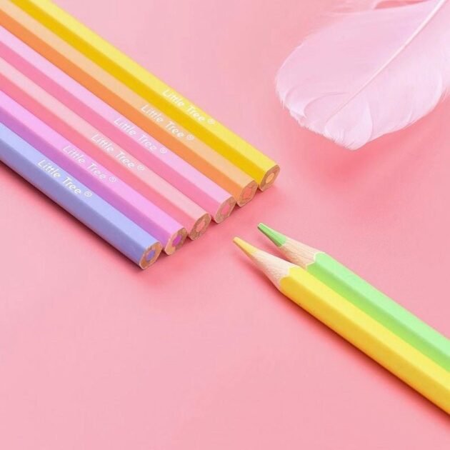 Pastel Color 12 Pcs By Little Tree - Image 5