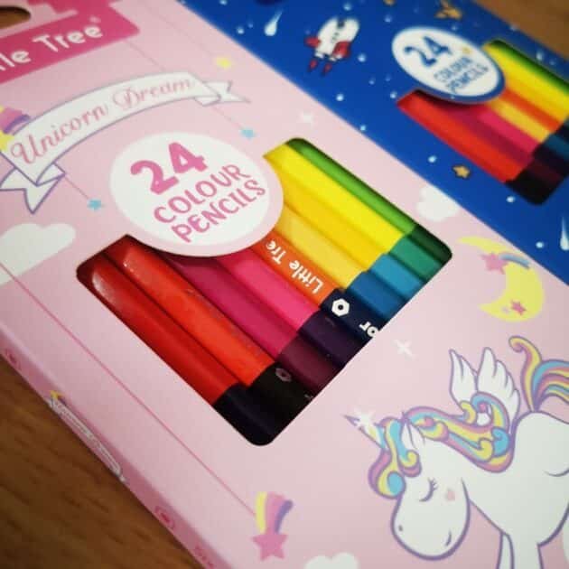Unicorn & Space Theme based Pencil Colour box comes with 12 Pencils with 24 Colours - Image 4