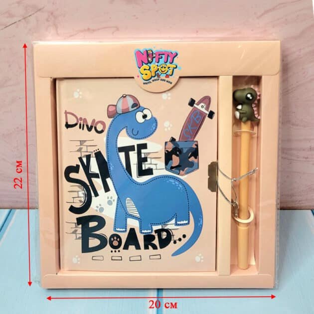 Notebook Diary With Gel Pen Gift Set - Image 3
