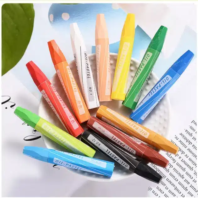 Oil pastels 12 Color by Yalong - Image 4