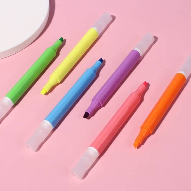 Triangle Body Highlighter Set Of 6