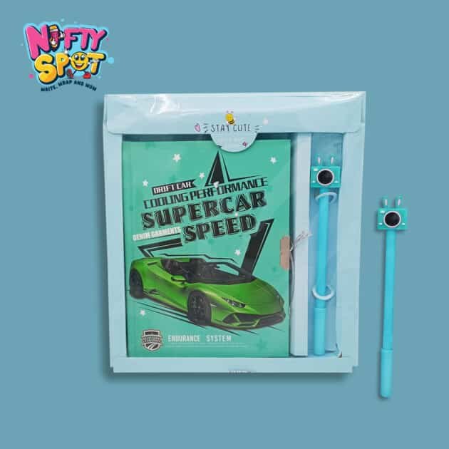 Notebook Diary With Gel Pen Gift Set - Image 2