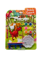 Creative learning toy - DIY dinosaur painting kit